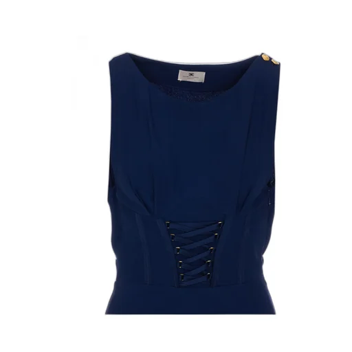 CrÊPe-Back Satin Dress