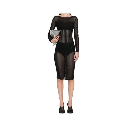 Tulle Midi Dress