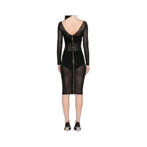 Tulle Midi Dress