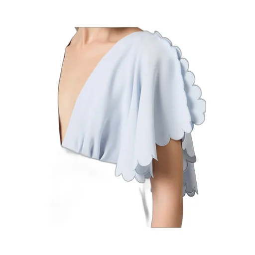 V-Neck Flared Dress