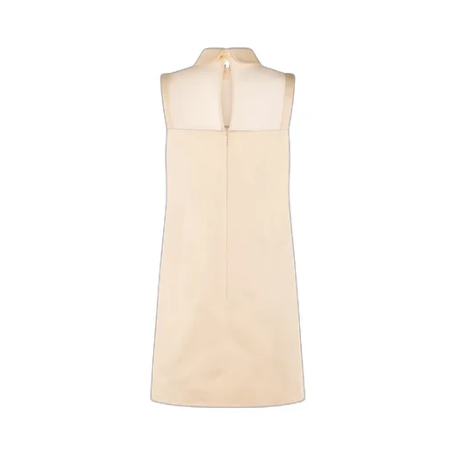 Embellished Duchesse Satin Dress