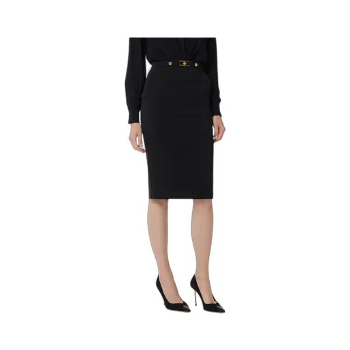 Jewel Logo Midi Skirt