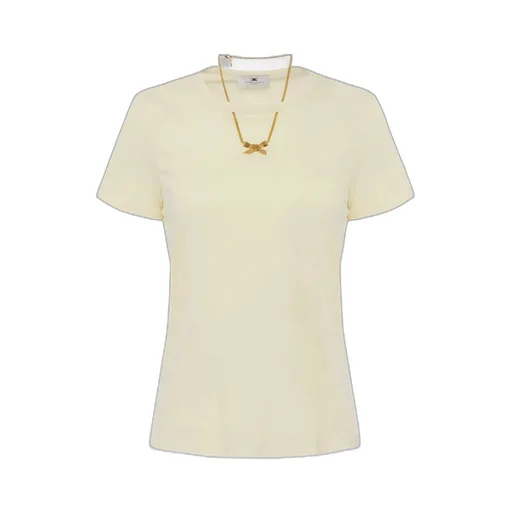 Bow Necklace Jersey T-Shirt
