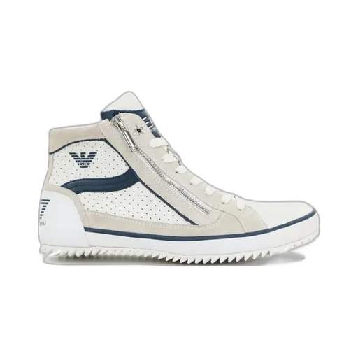 Logo-Lacing Casual Sneakers