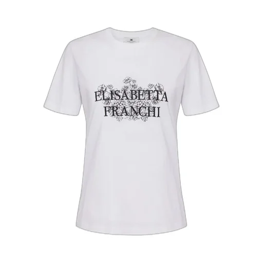Logo Embroidered Crewneck T-Shirt