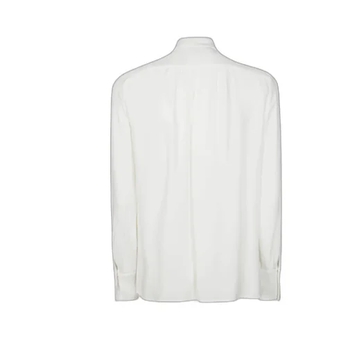 V-Neck Ruched Blouse
