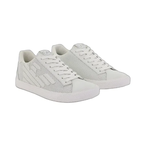 Logo Round-Head Casual Sneakers
