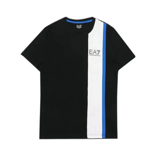 Logo Printed Round Collar T-Shirt