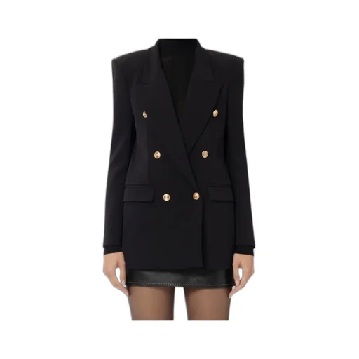 Buttoned CrÊPe Jacket