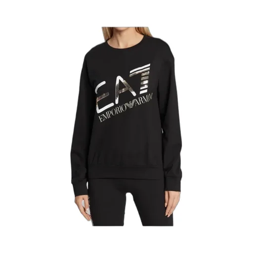 Round Collar Logo Sweater