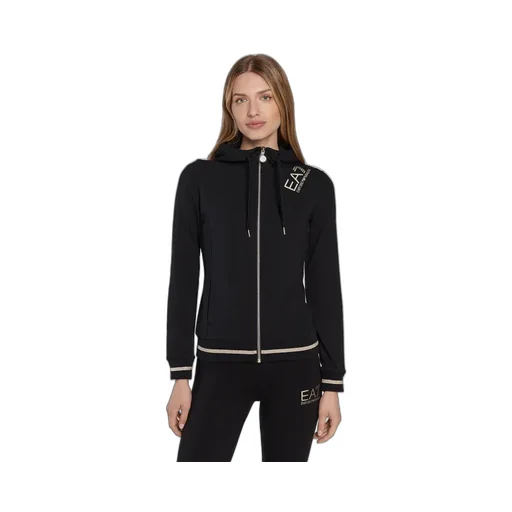 Logo Hooded Casual Coat