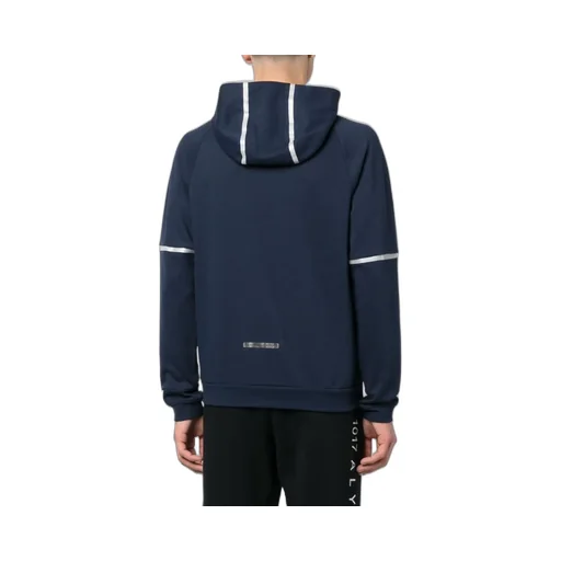 Logo-Print Zip-Up Hoodie