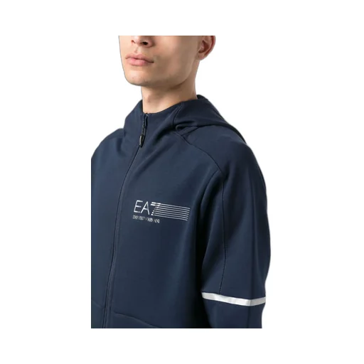 Logo-Print Zip-Up Hoodie