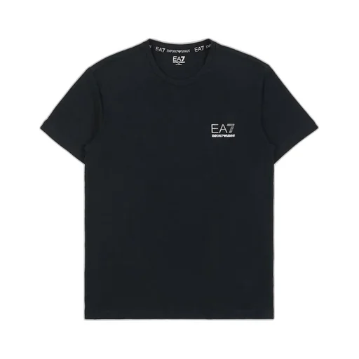 Round Collar Logo T-Shirt