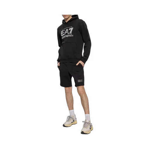 Logo-Print Drawstring Hoodie