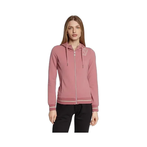 Logo Hooded Casual Coat