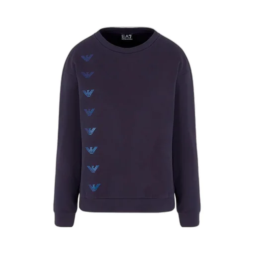 Logo-Print Crew Neck Sweatshirt