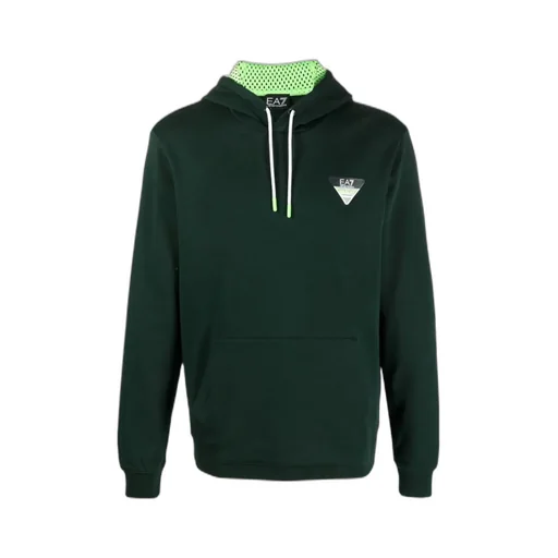 Logo-Print Detail Hoodie
