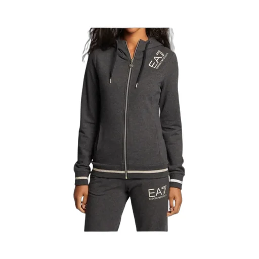 Logo Hooded Casual Coat
