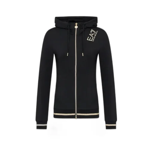 Logo Hooded Casual Coat