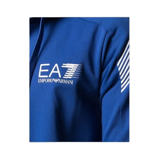Logo-Print Zip-Up Hoodie