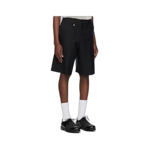Raw Edges Tailoring Shorts