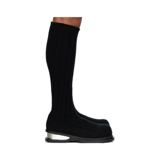Round-Toed High Boots