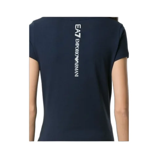Logo-Print Scoop Neck T-Shirt