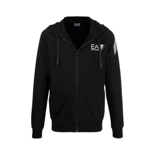 Logo-Print Zip-Up Hoodie