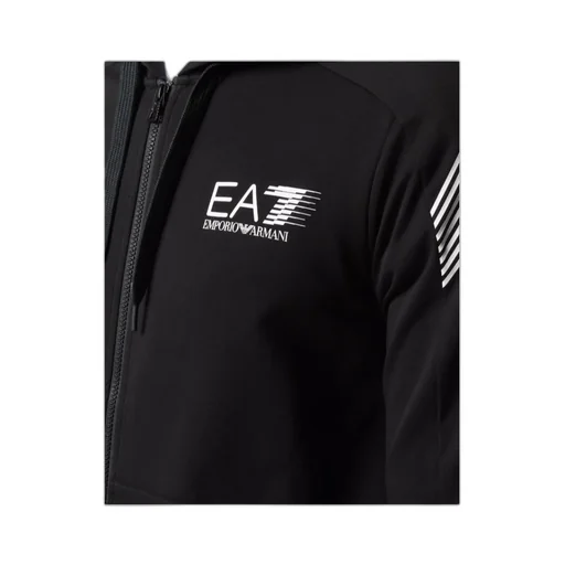 Logo-Print Zip-Up Hoodie
