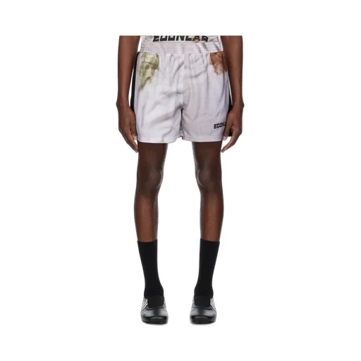 Graphic Print Track Shorts