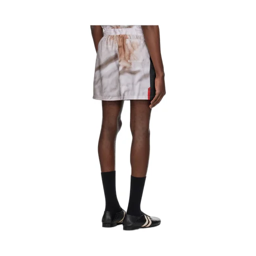 Graphic Print Track Shorts