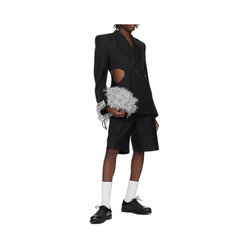 Raw Edges Tailoring Shorts