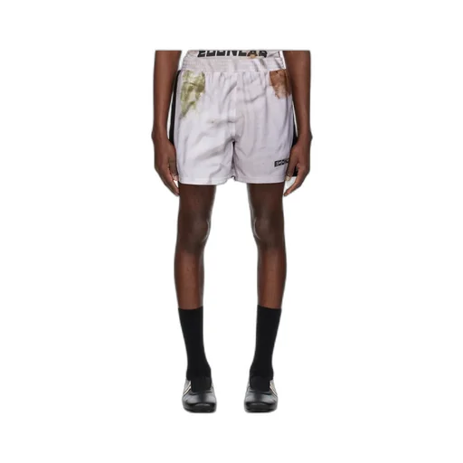 Graphic Print Track Shorts