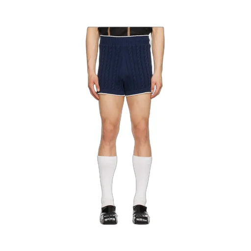 Twisted Knitted Shorts