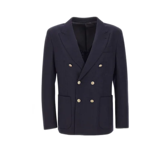 Double-Breasted Suit Jacket