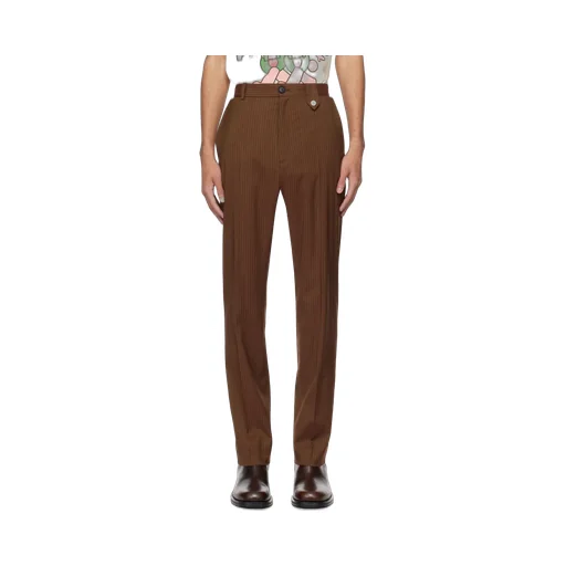 Pinstripe Casual Pants