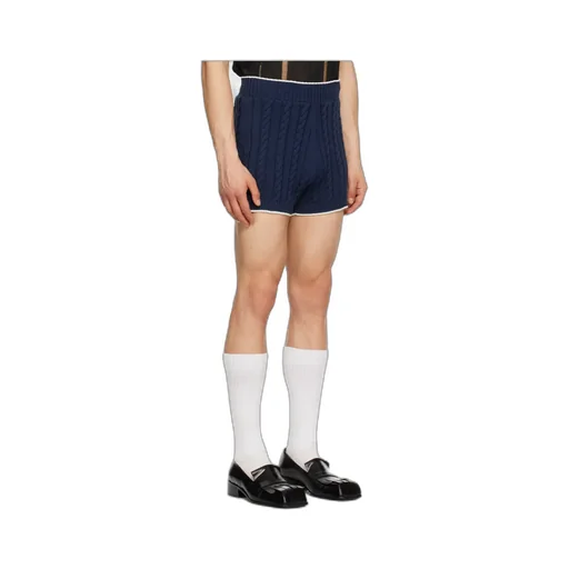 Twisted Knitted Shorts