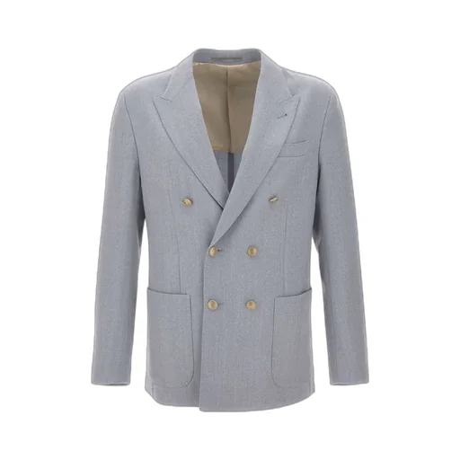 Double-Breasted Suit Jacket