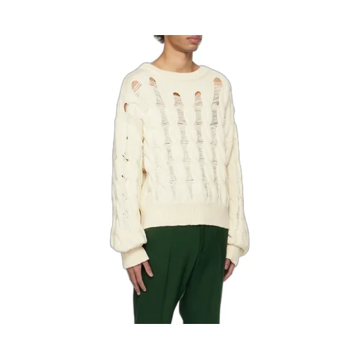 Twisted Knitted Sweater