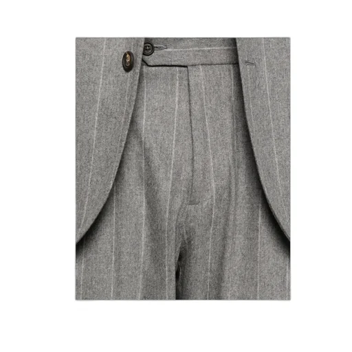 Single-Breasted Long Sleeve Suit Jacket