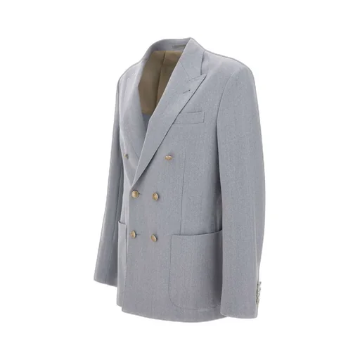 Double-Breasted Suit Jacket
