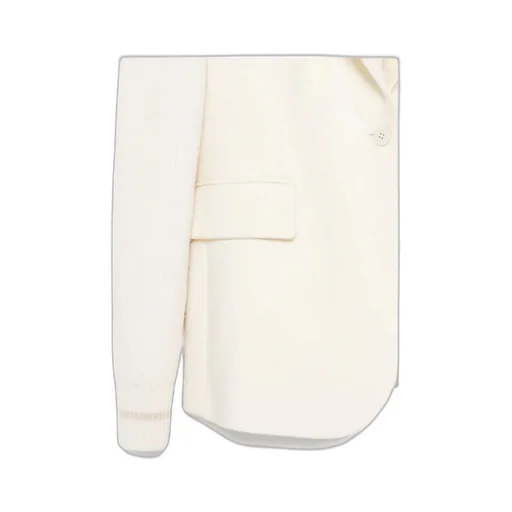 Single-Breasted Long Sleeve Suit Jacket