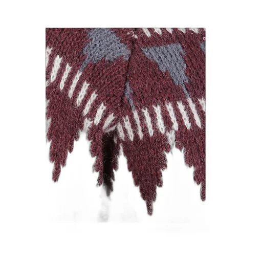 High-Necked Knitted Sweater