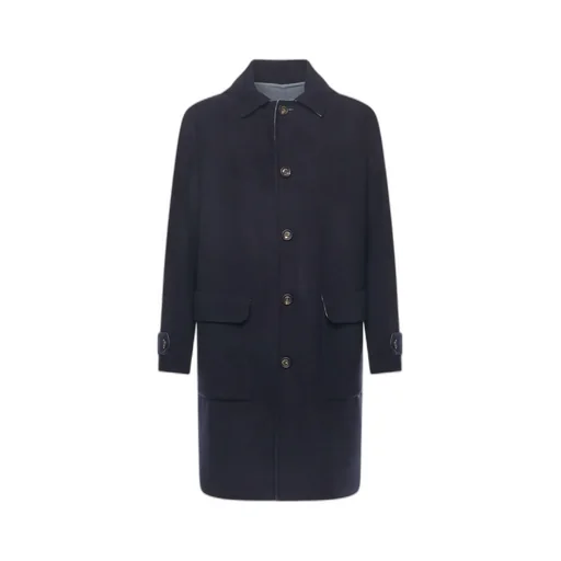 Hooded Wool Coat