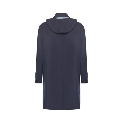 Hooded Wool Coat