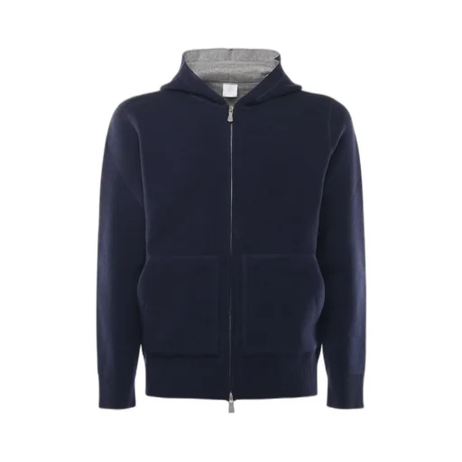 Hooded Zip-Up Sweater