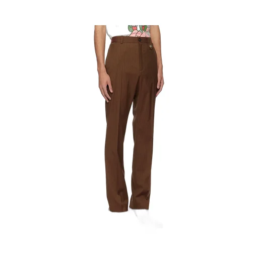 Pinstripe Casual Pants