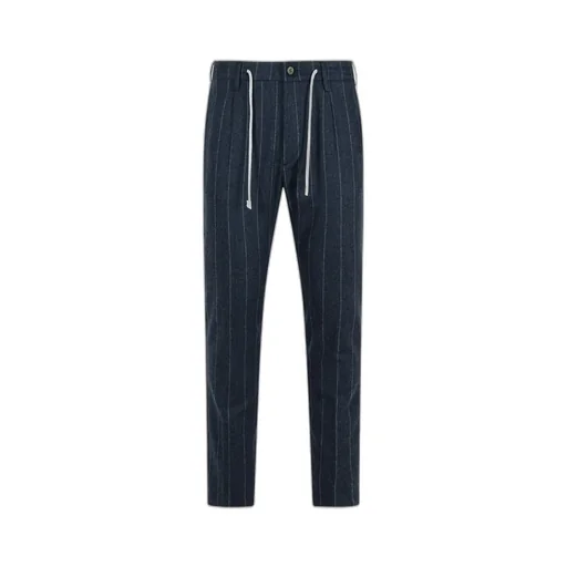 Pinstripe Drawstring Pants