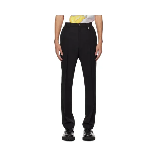 Belt-Loop Casual Pants